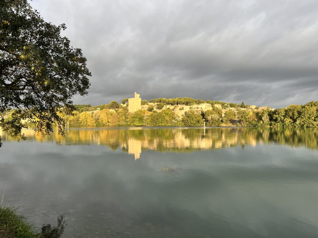Avignon Sonnenuntergang